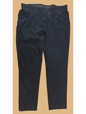 Under Armour Mens Black Stretch Golf Pants 38x32